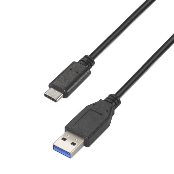 Aisens Cable USB 3.1 Gen 2 USB-C a USB-A 10Gbps 0,5m Negro Aisens Cable USB 3.1 Gen 2 USB-C a USB-A 10Gbps 0,5m Negro